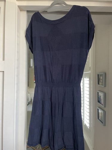 Sessun cotton knit summer navy - knit,