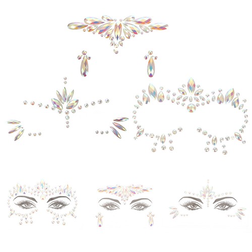 Sheets face stickers - 3,