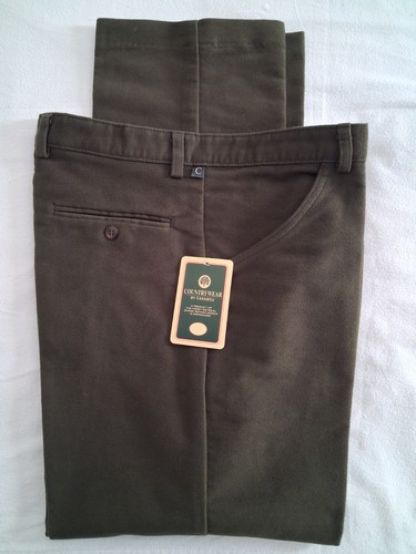 Mens moleskin trousers 34s - mens,