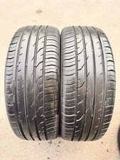 2x PART WORN TYRES 205/55 R16