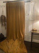 Vintage Velvet Curtains, Gold/