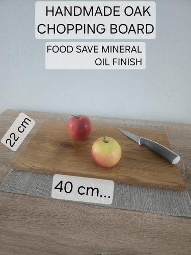Solid oak chopping - solid, board