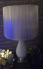 Crystal Table Lamp, In