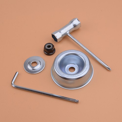 Strimmer metal blade fixing - metal,
