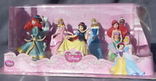 DISNEY Ariel Rapunzel Tania Cinderella Aurora Merida Deluxe Playset 7 PRINCESSES