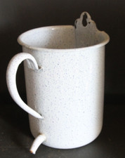 Vintage French enamel jug