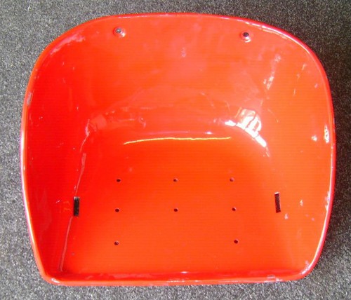 Bucket type seat - in, red