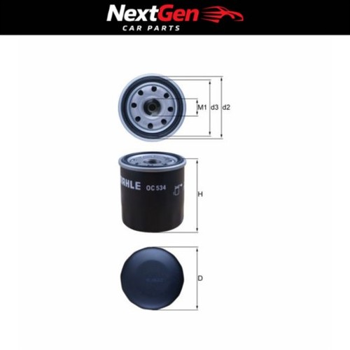 Mahle oil filter 534 - mahle,