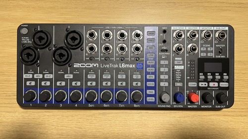 Zoom livetrak l6max - zoom,