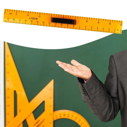 Large straight ruler - straight, with