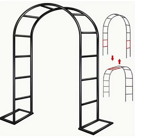 Heavy duty metal garden - heavy, arch
