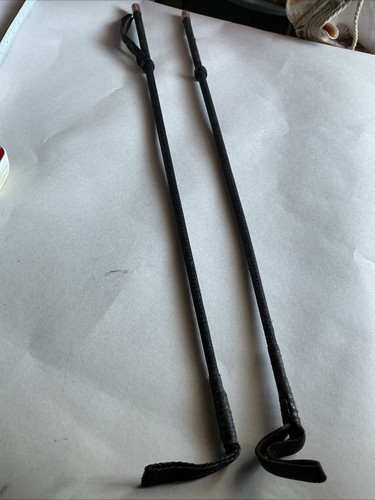 Vintage riding crops pair - vintage,