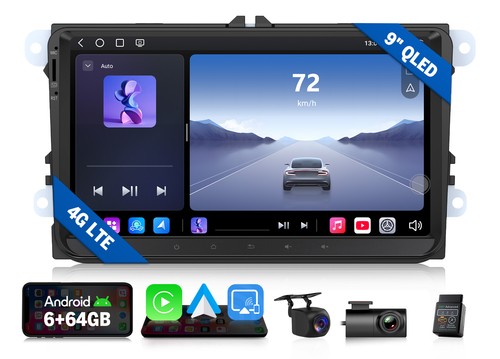 Qled wireless carplay sat - 9",