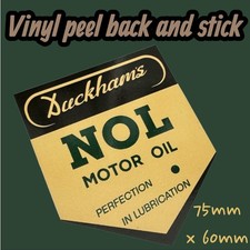 Duckhams NOL Motor Oil vintage