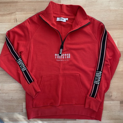 Trapstar red pullover - pullover, fleece