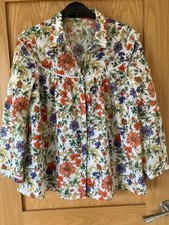 Zara Blouse Smock Style Frill