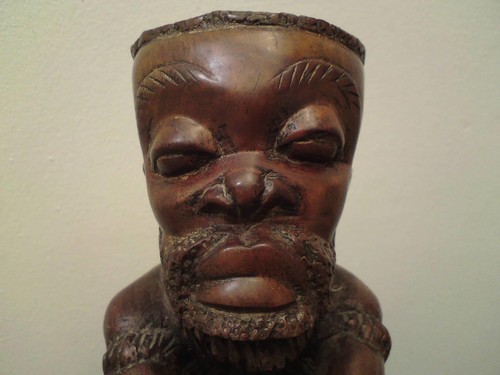 Vintage african carved - vintage,