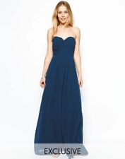 Jarlo Blue Off Shoulder Maxi Dress UK6 RUR34 US2 RRP £85