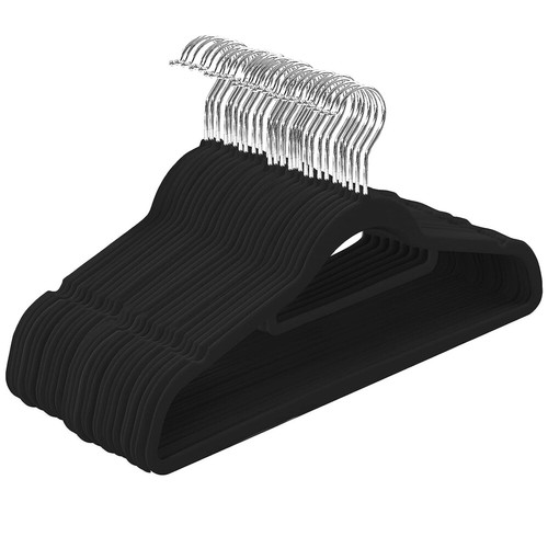 100x velvet coat hangers - 50/100x,