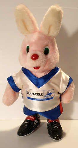 Duracell football bunny france - duracell,