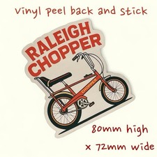 Raleigh Chopper Vinyl Sticker