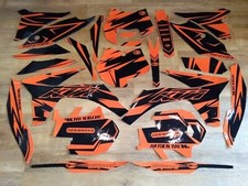 KTM EXC SXF 125 200 250 300 350 400 450 500 505 525 530 GRAPHICS KIT 2011 - 2013