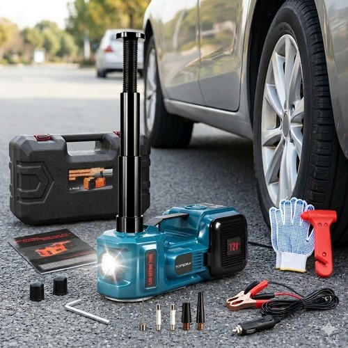 Electric car jack - electric, with