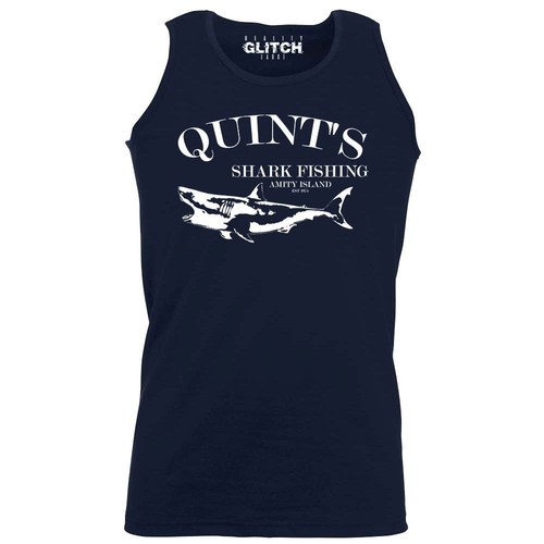 Quints shark fishing mens vest - fishing,