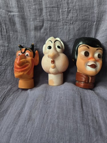 Vintage puppet heads - puppet,