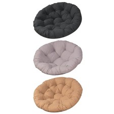 24" x 24" Patio Seat Cushion Chair Pad Polyester Papasan Chair Cushion for