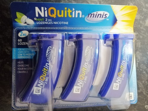 Niquitin minis mint 2mg - niquitin, 60