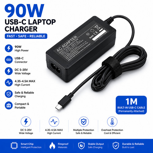 90w usb laptop - usb-c,