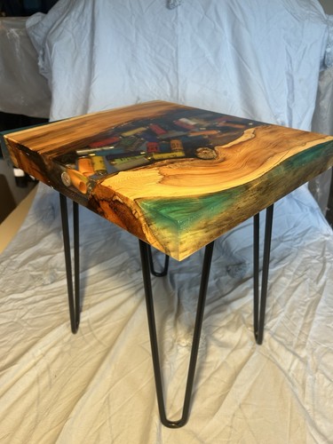 Coffee side table shooting - side,