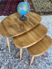 Ercol Blue Label Nest 3 Pebble