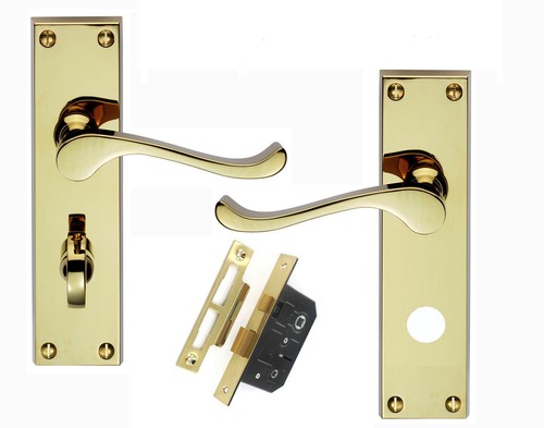 Bathroom door handles - bathroom, wc