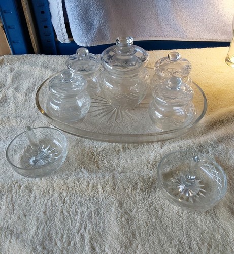 Vintage cut glass - vintage,