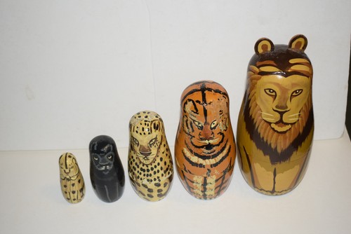 Nesting big cats - nesting, matryoshka