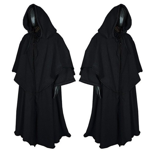 Halloween wizard cloak - cloak,