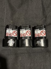 Makita 10.8v Batteries X3