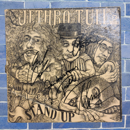 Jethro tull signed 4 - lp, |