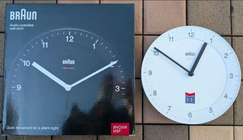 Braun clock bnc006 bnc006msf - clock,