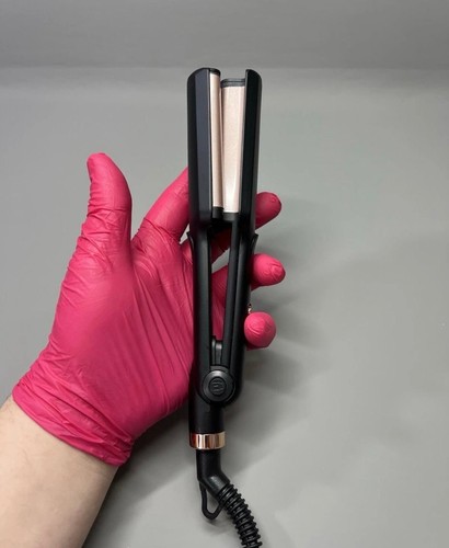 Hair crimper double - crimper, barrel