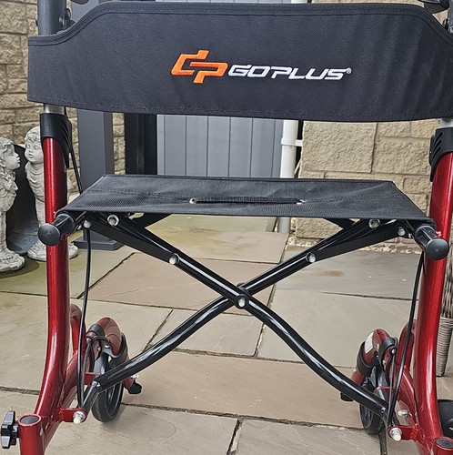 Goplus foldable rollator - goplus, with