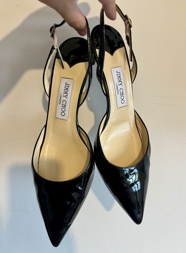 Jimmy choo tilly black patent - choo,