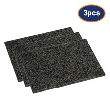 3pcs Black Speckled Granite Worktop Saver Paddle Cutting Slicing Chopping Board