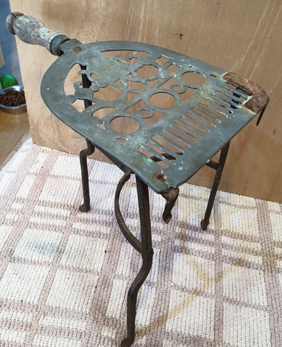 Vintage brass fireside kettle - vintage,