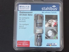 Oil Drain Valve Stahlbus M14 x