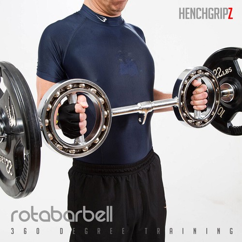Henchgripz rotabarbell olympic - rotabarbell,