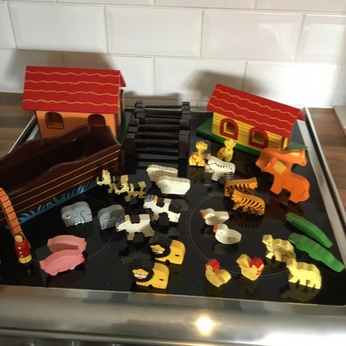 Kids wooden houses with - wooden,