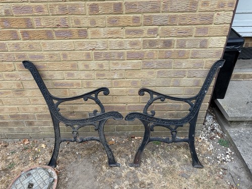 Vintage cast iron ornate - iron,
